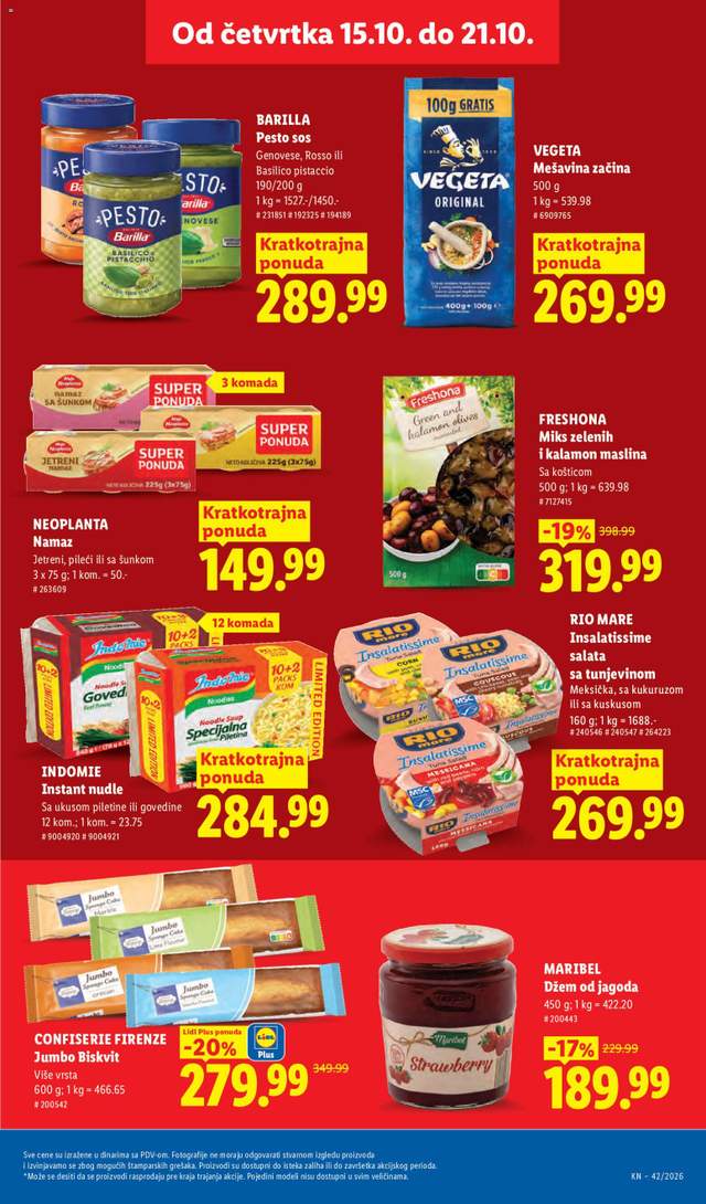 Novi Lidl katalog od 15.10.