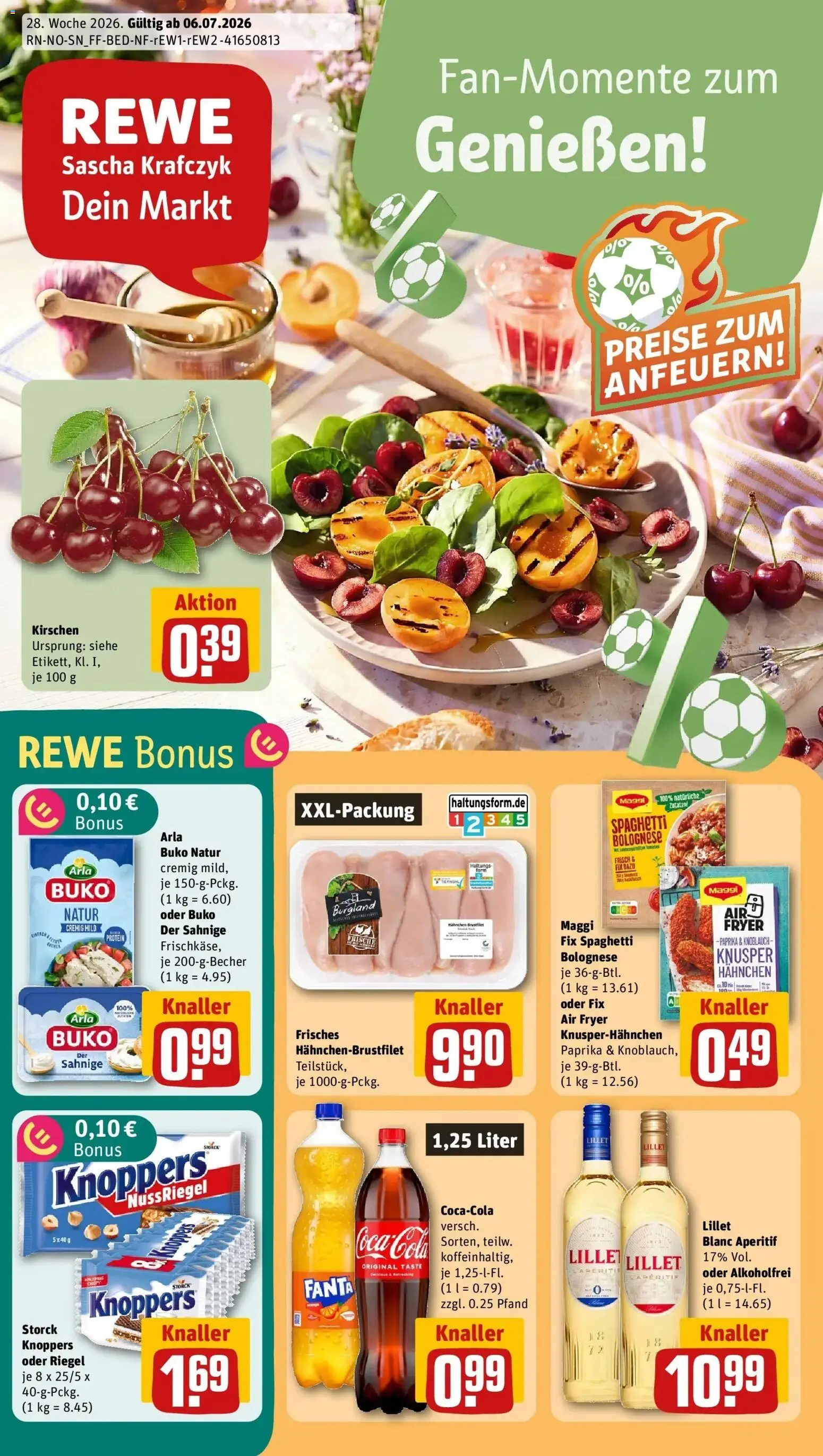 Vorschau von dem Prospekt des Geschäftes Rewe, gültig ab dem 05.07.2026