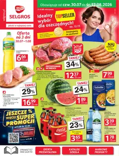 Pogląd gazetki "Selgros cash&carry gazetka" ze sklepu Selgros cash&carry ważnej od 30.07.2026
