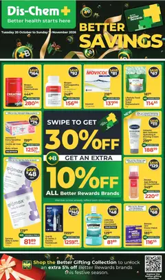 Preview of Dis-Chem flyer valid from 20/10/2026