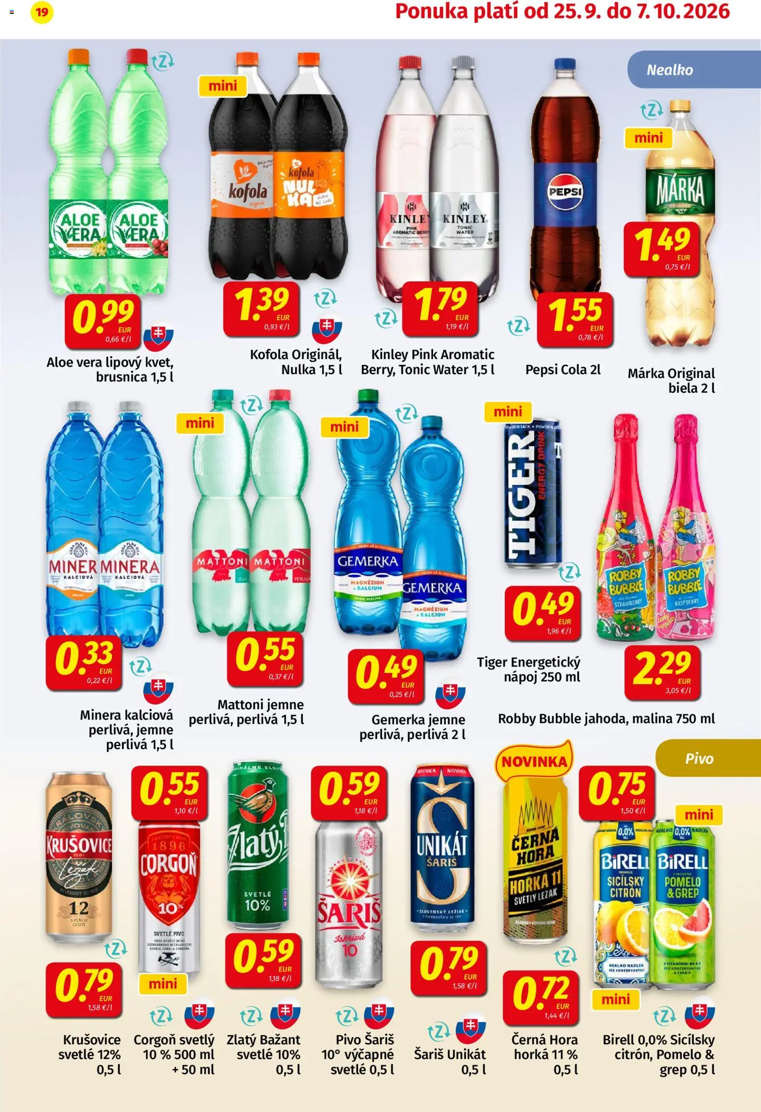 Náhľad Koruna letáku platného od 25.09.2026