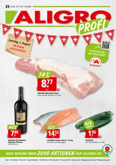 Vorschau des Merkblatts Aligro aktionen vom Shop Aligro gültig von 27.07.2026 bis 01.08.2026