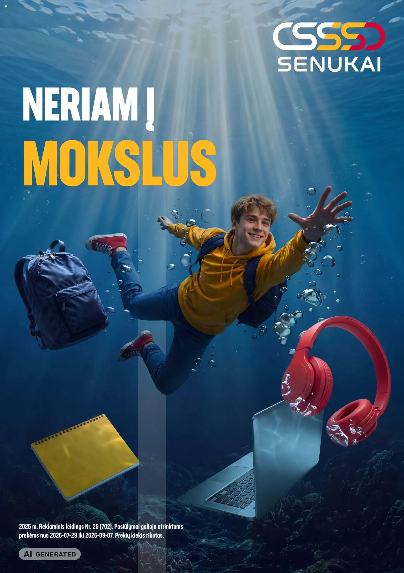 Senukai parduotuvės leidinio Senukai leidinys - Leidinys Nr. 25 galiojančio nuo 2026.07.29 peržiūra