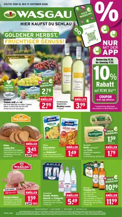 Vorschau von dem Prospekt des Geschäftes Wasgau, gültig ab dem 12.10.2026