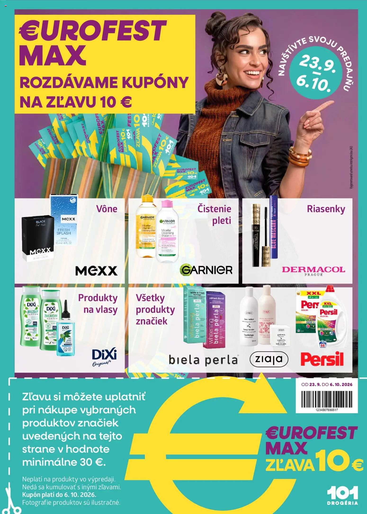 Náhľad 101 drogerie letáku platného od 23.09.2026