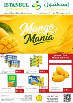 Preview of the catalogue Istanbul Supermarket catalogue of store Istanbul Supermarket valid from 18 Jun, 2026