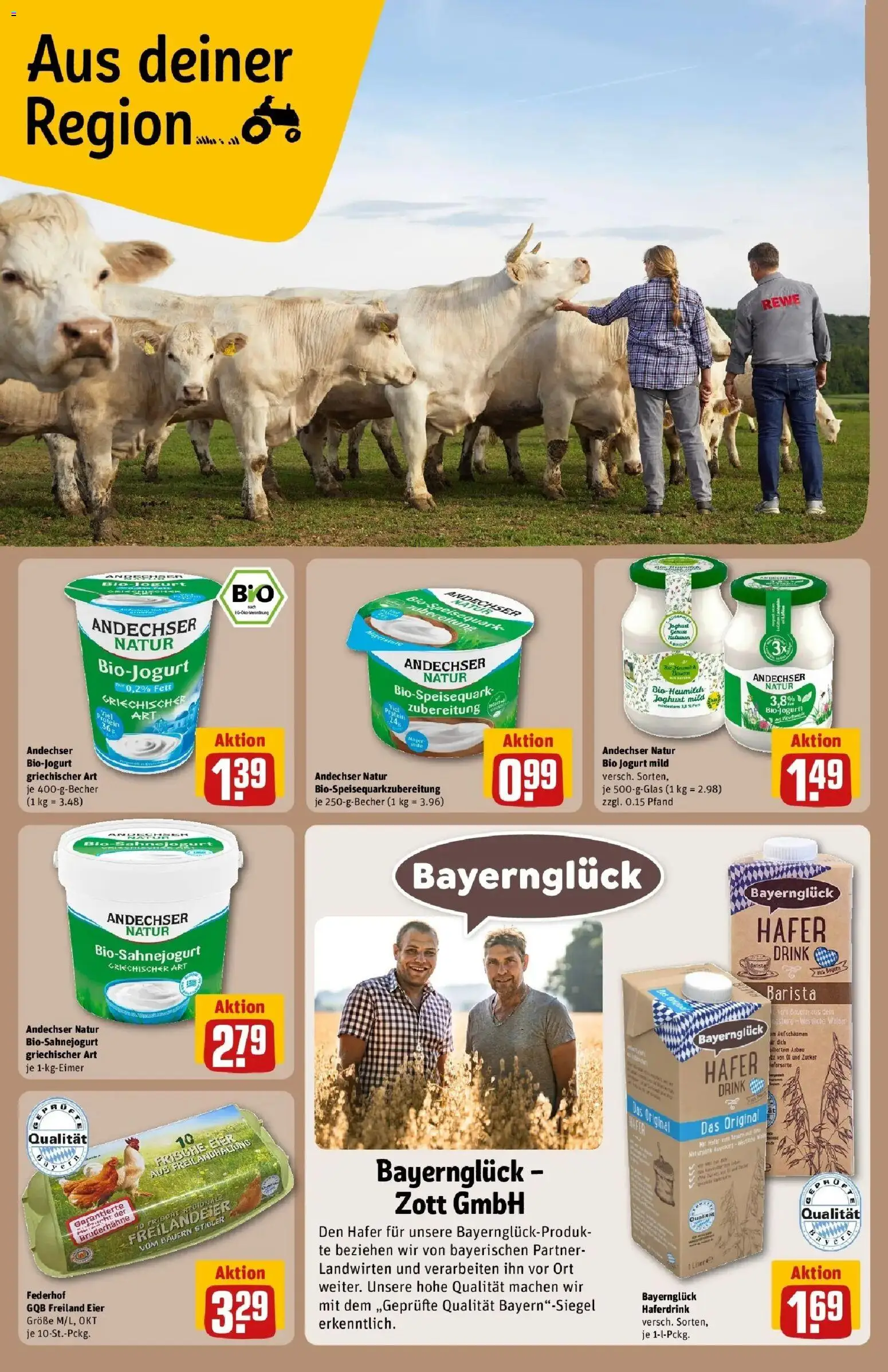 Vorschau von dem Prospekt des Geschäftes Rewe, gültig ab dem 26.10.2026