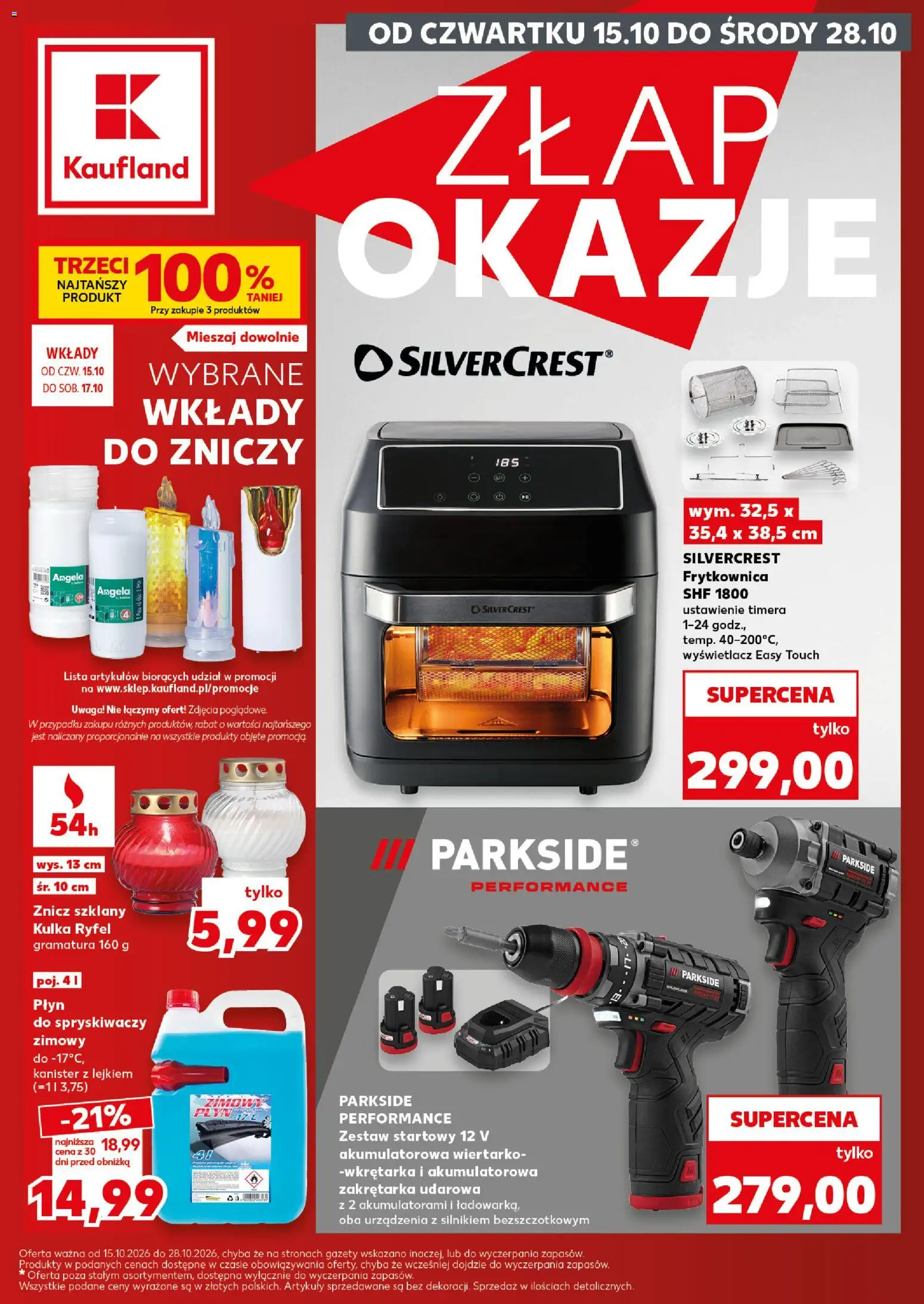 Náhled nabídky: Kaufland Polsko Kaufland Polsko leták - Złap okazje platný od 15.10.2026 - Parkside