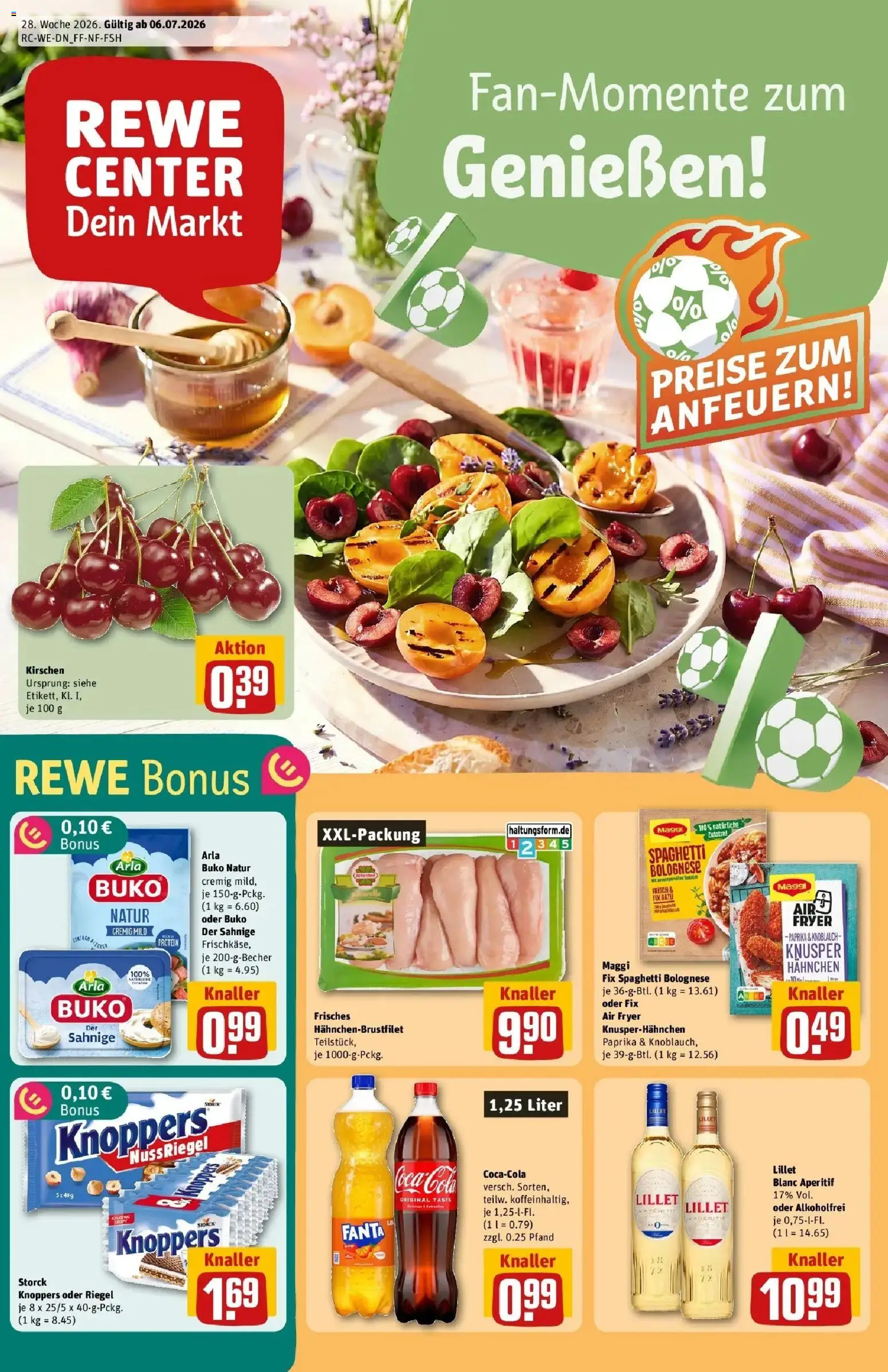 Vorschau von dem Prospekt des Geschäftes Rewe, gültig ab dem 06.07.2026