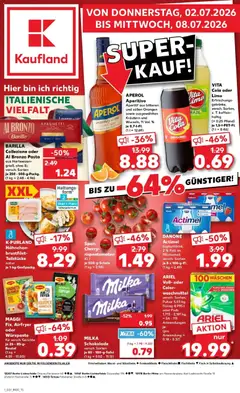 Vorschau von dem Prospekt des Geschäftes Kaufland, gültig ab dem 02.07.2026