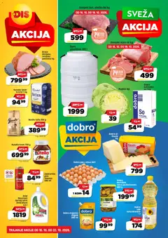 Pregled Super DIS kataloga - važi od 16.10.2026