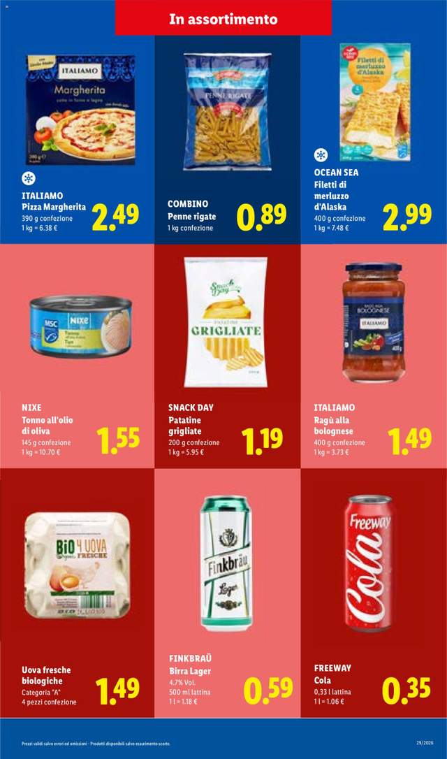 Nuovo volantino Lidl dal 16/07