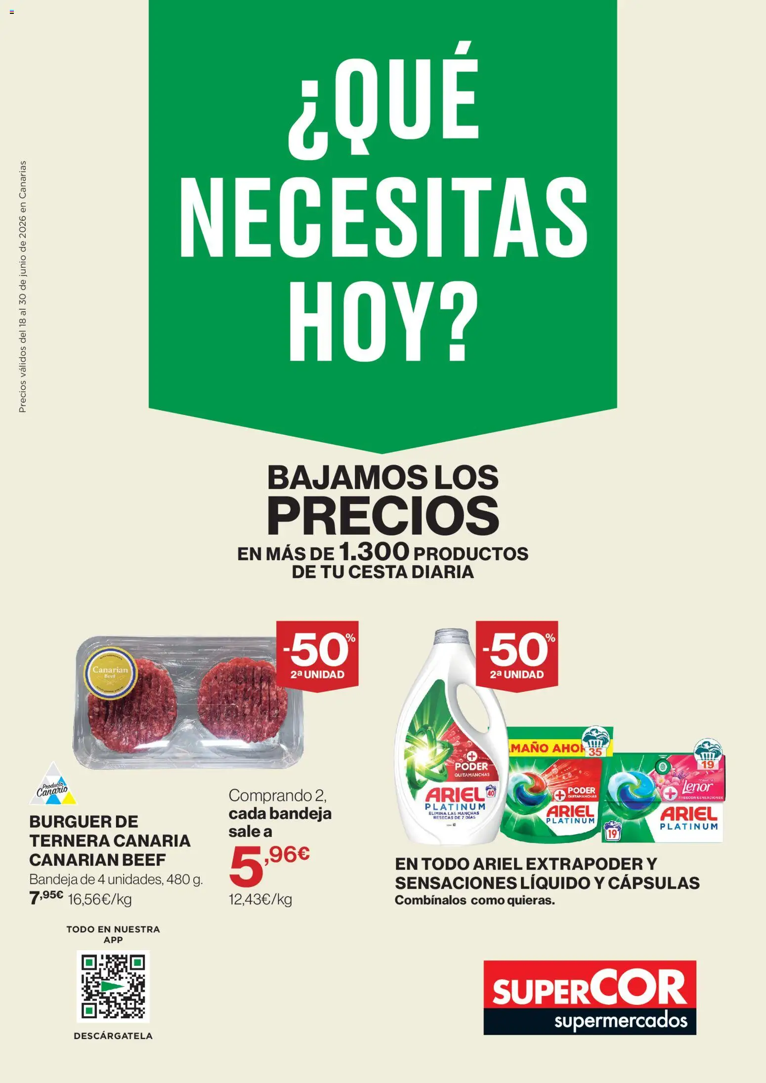 Vista previa del folleto de la tienda Supercor válido desde el 18/06/2026 