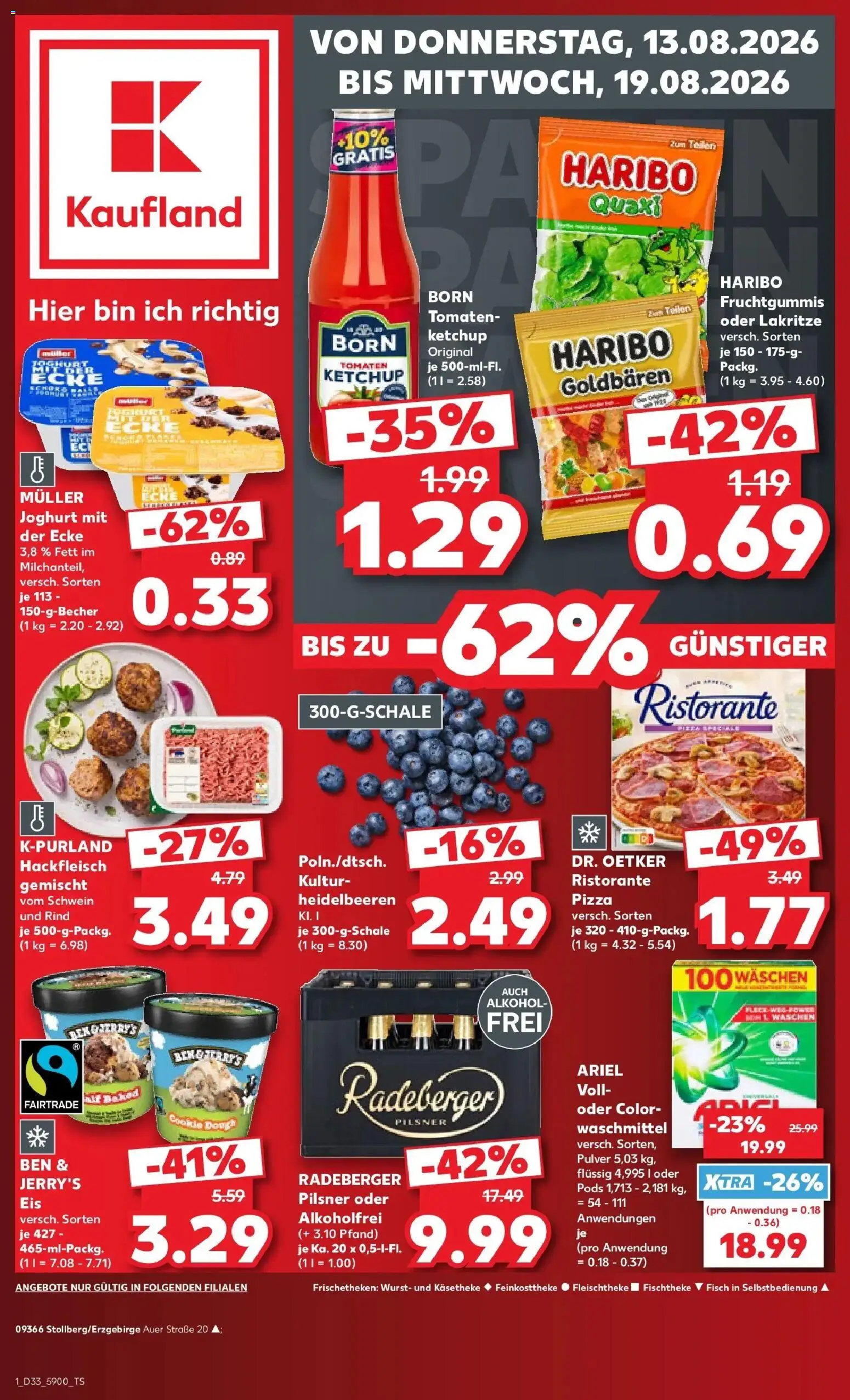 Vorschau von dem Prospekt des Geschäftes Kaufland, gültig ab dem 13.08.2026