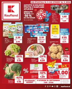 Náhľad Kaufland letáku platného od 10.09.2026