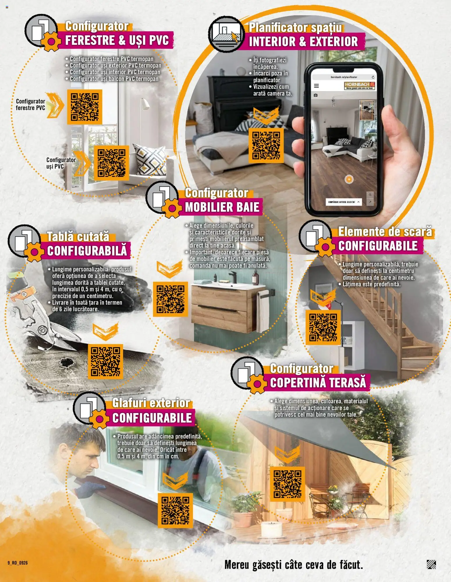 Previzualizarea de cataloage: Hornbach Hornbach Catalog valabil de la 15.09.2026 - Cameră, Tablă, Scară, Copertină