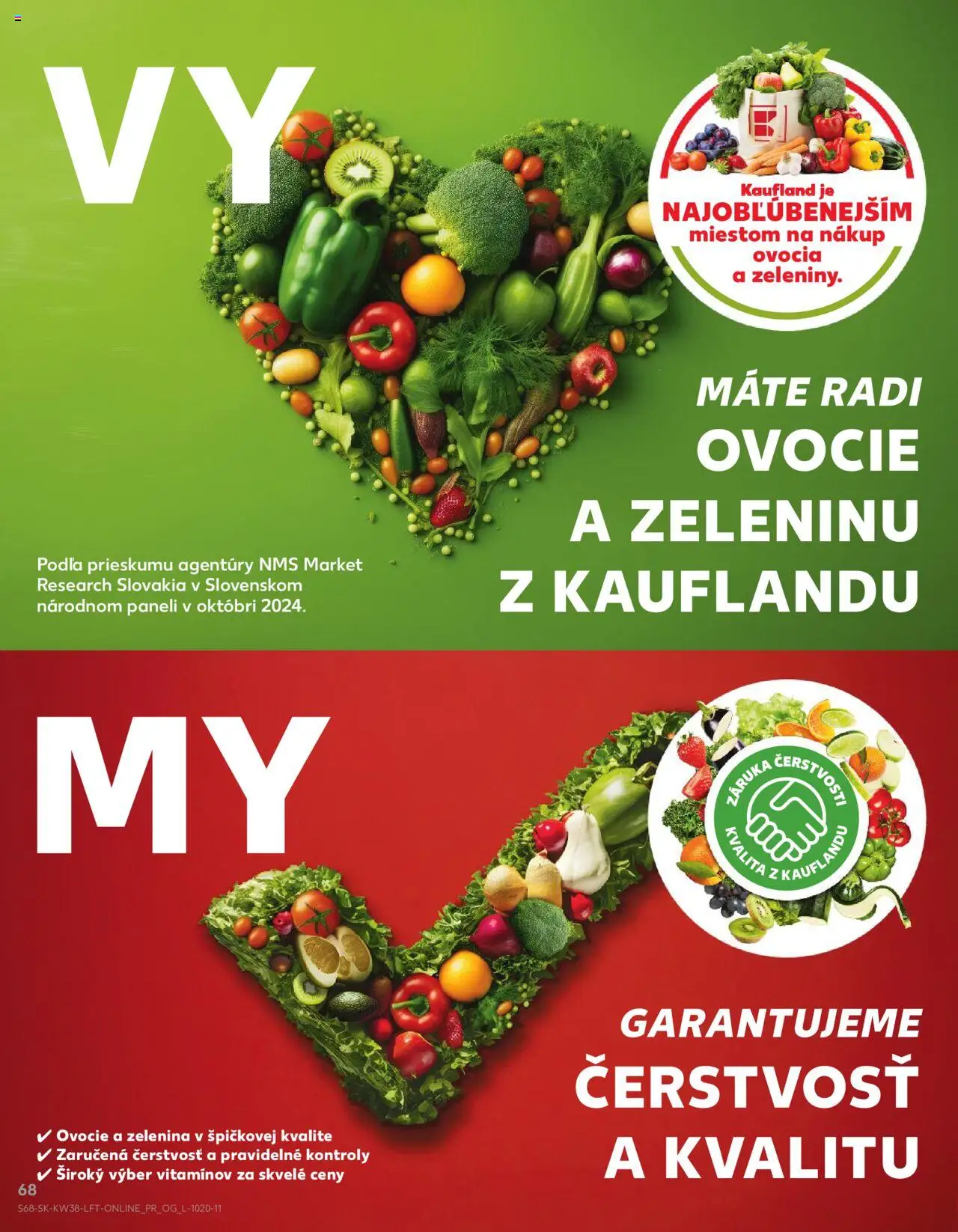 Náhľad Kaufland letáku platného od 18.09.2025 - Ovocie