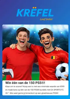 Voorbeeld van Krëfel Folder / Publicité van winkel Krëfel geldig vanaf 19/05/2026