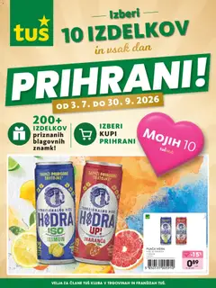 Predogled kataloga iz trgovine Tuš veljaven od 03.07.2026
