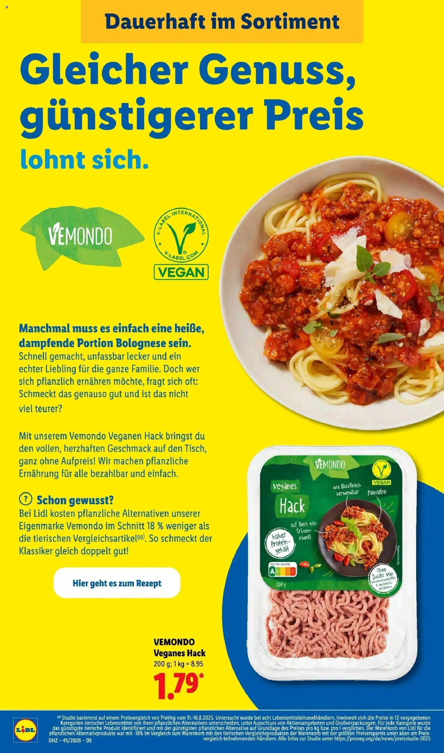 Vorschau von dem Prospekt des Geschäftes Lidl, gültig ab dem 02.11.2026