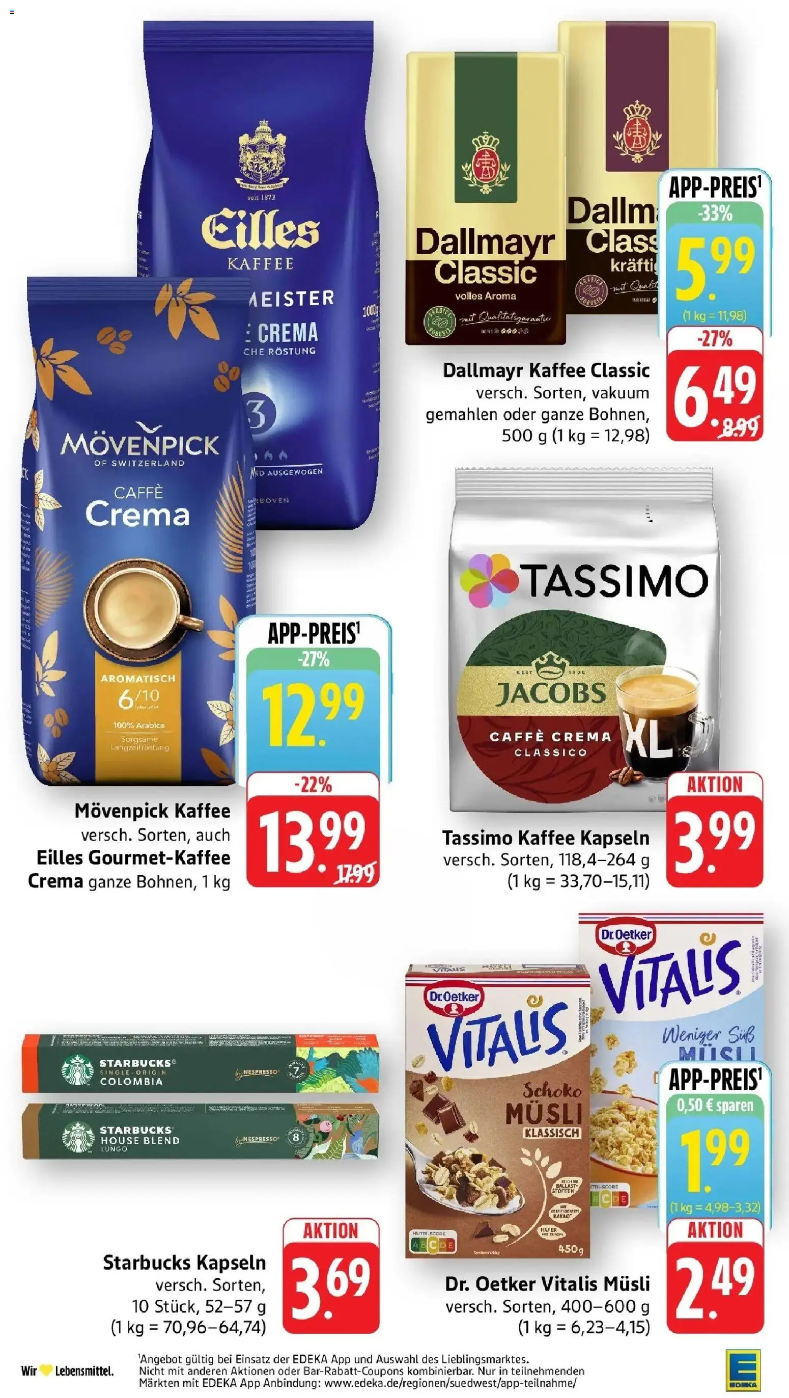 Vorschau von dem Prospekt des Geschäftes Edeka, gültig ab dem 12.10.2026
