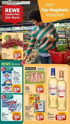 Vorschau von dem Prospekt des Geschäftes Rewe, gültig ab dem 06.07.2026