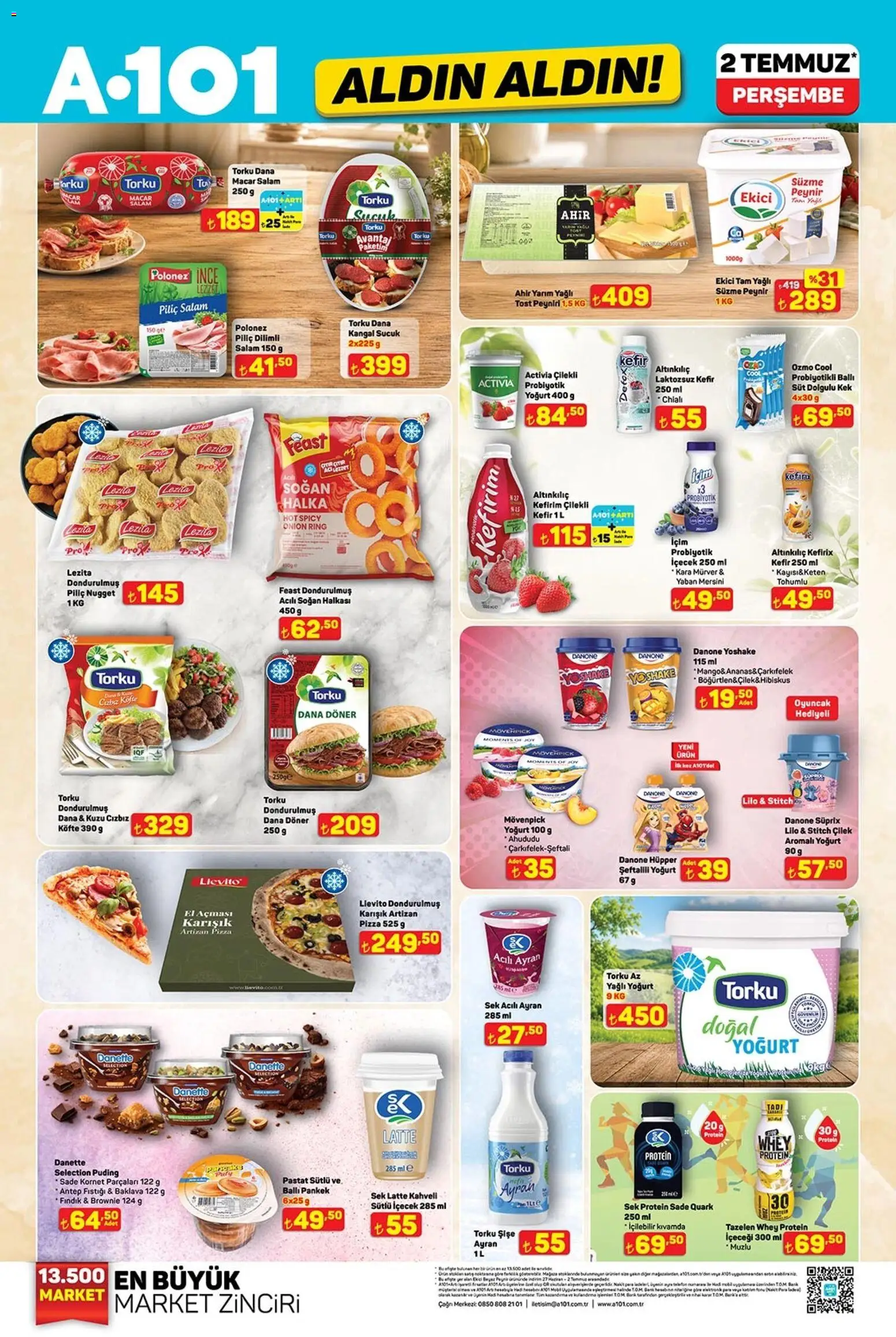 A101 A101 - Katalog Aldın Aldın 02.07.2026 - Broşürünün önizlemesi