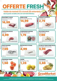 Anteprima dell'opuscolo Sogegross volantino Offerte Fresh dal negozio Sogegross valido da 22/09/2026