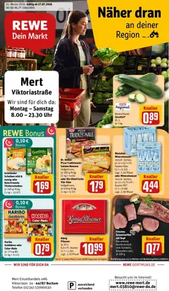 Vorschau von dem Prospekt des Geschäftes Rewe, gültig ab dem 27.07.2026