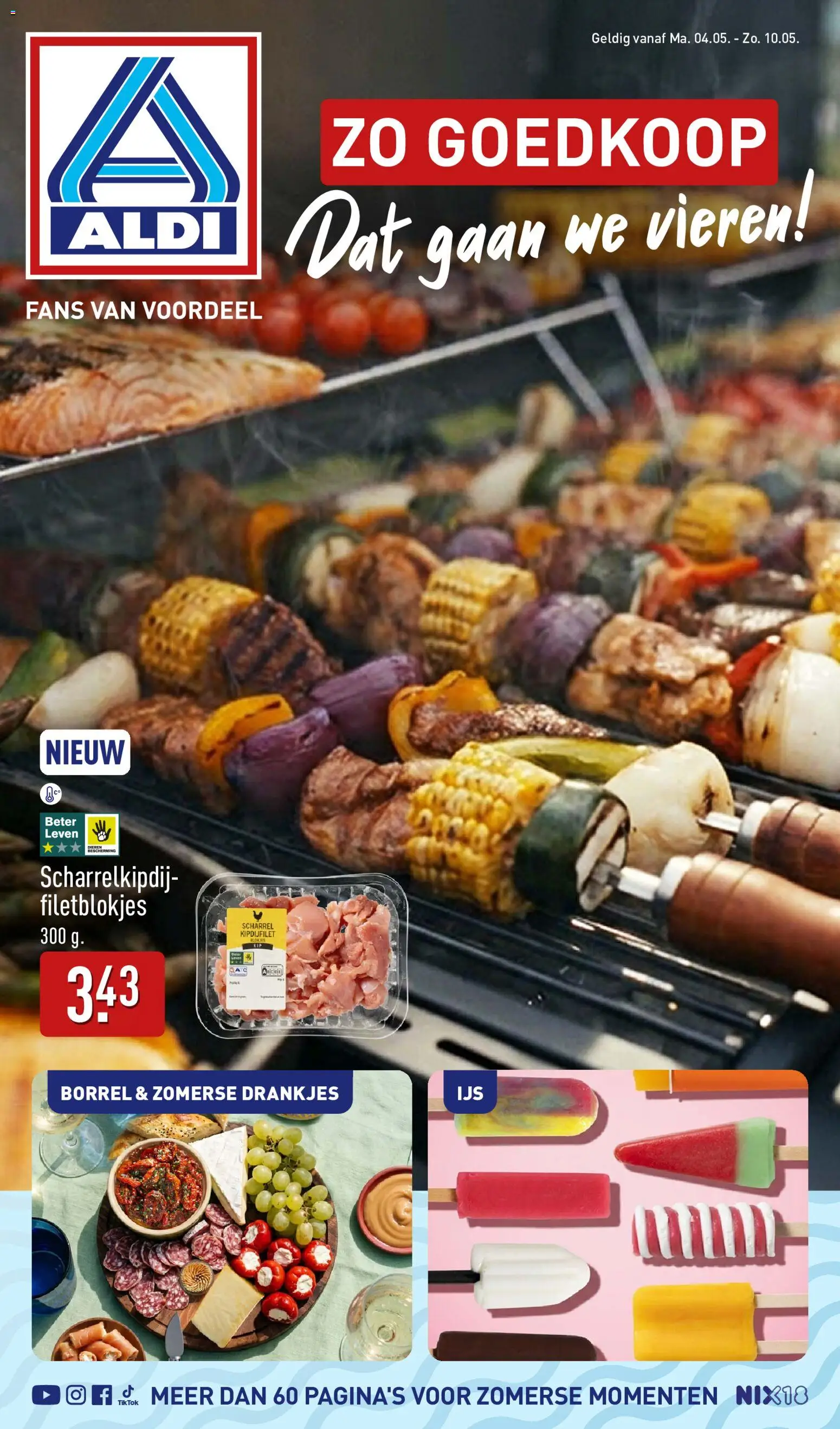Voorbeeld van Aldi folder - Buiten eten van winkel Aldi geldig vanaf 04-05-2026