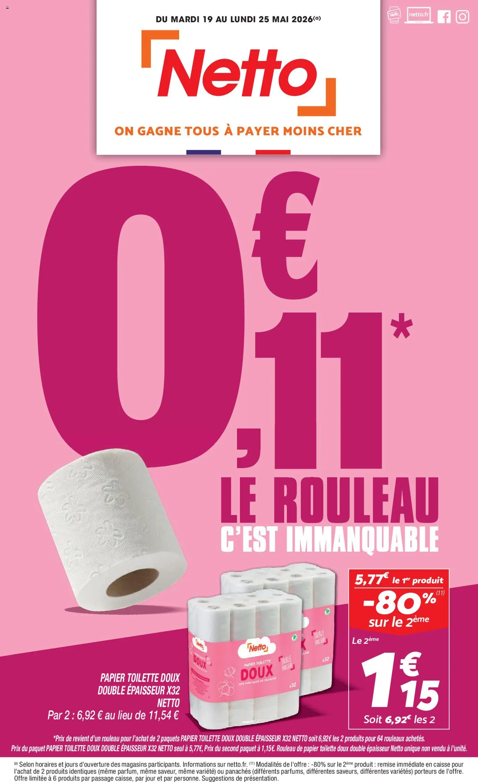 Prévisualisation de Netto catalogue du magasin Netto formulaire valide 19/05/2026