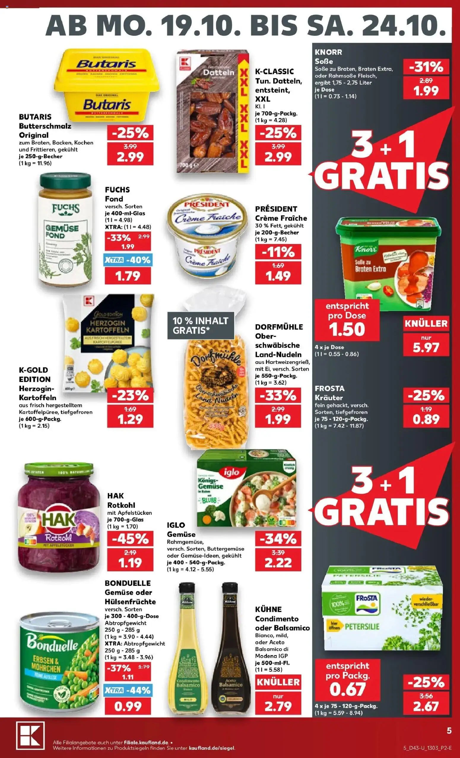 Vorschau von dem Prospekt des Geschäftes Kaufland, gültig ab dem 19.10.2026