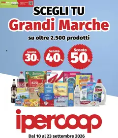 Anteprima dell'opuscolo Ipercoop volantino dal negozio Ipercoop valido da 10/09/2026