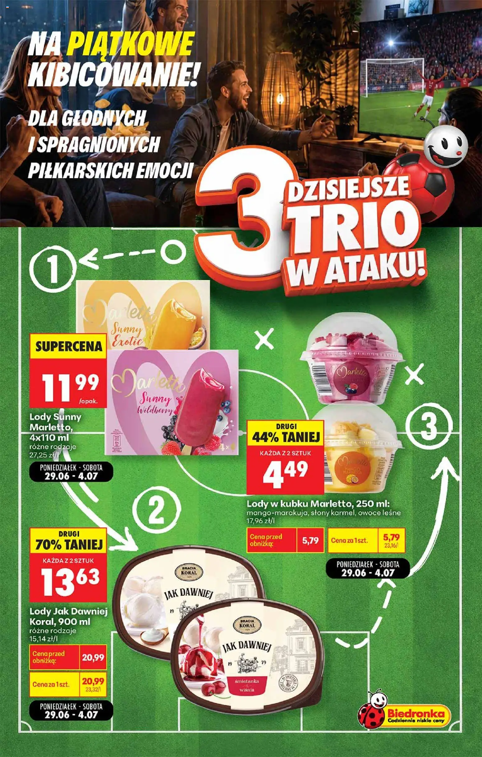 Pogląd gazetki "Biedronka gazetka - Football" ze sklepu Biedronka ważnej od 03.07.2026