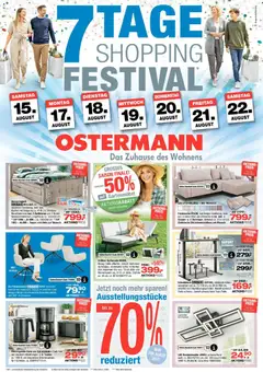 Vorschau von dem Prospekt des Geschäftes Ostermann, gültig ab dem 15.08.2026