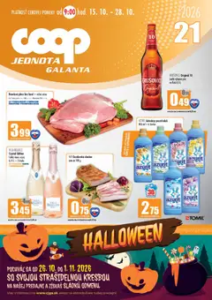 Náhľad COOP Jednota letáku platného od 15.10.2026