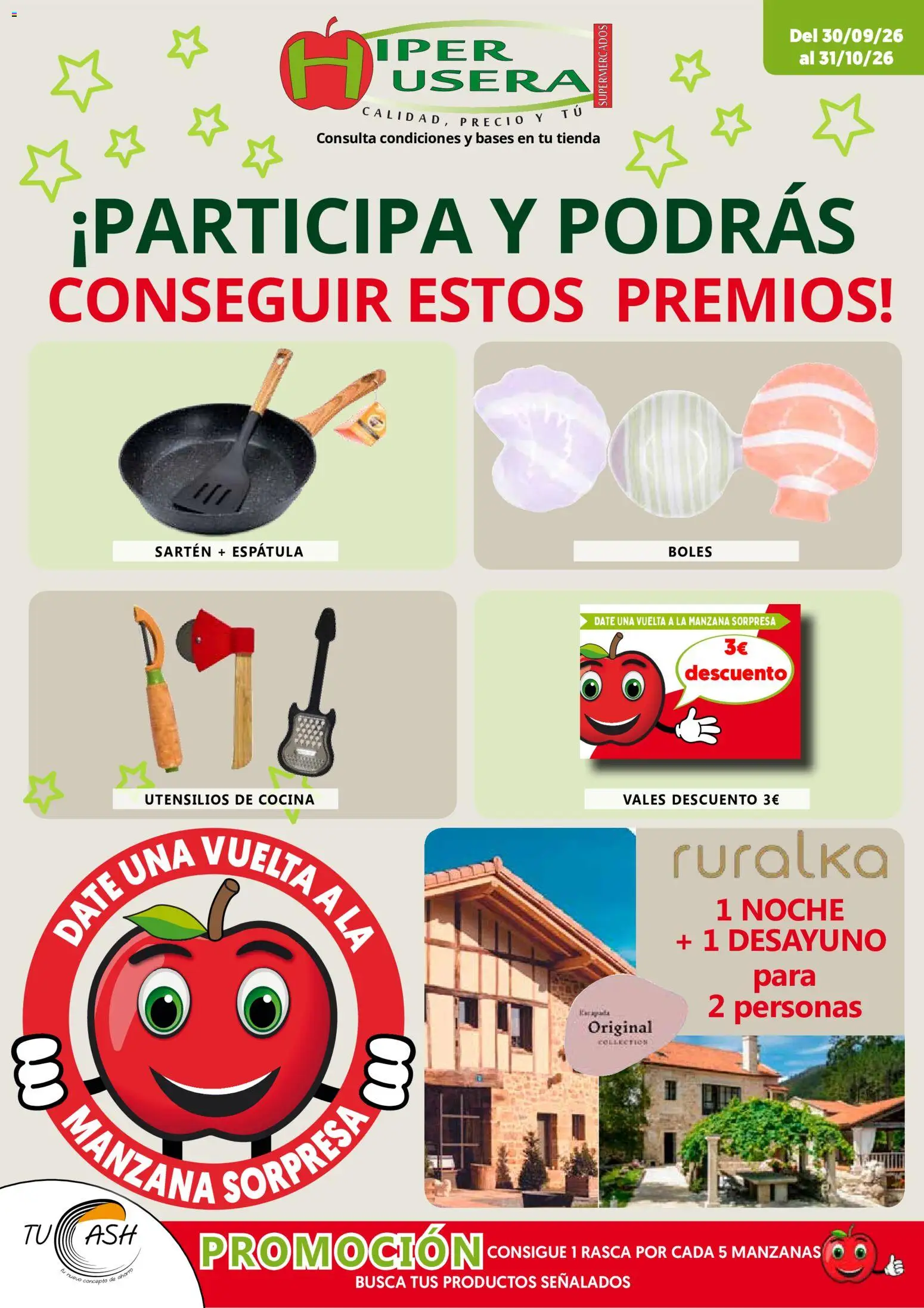 Vista previa del folleto de la tienda Hiper Usera válido desde el 30/09/2026 