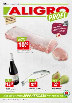 Vorschau des Merkblatts Aligro aktionen Chavannes, Matran, Genf, Sitten vom Shop Aligro gültig von 07.09.2026 bis 12.09.2026