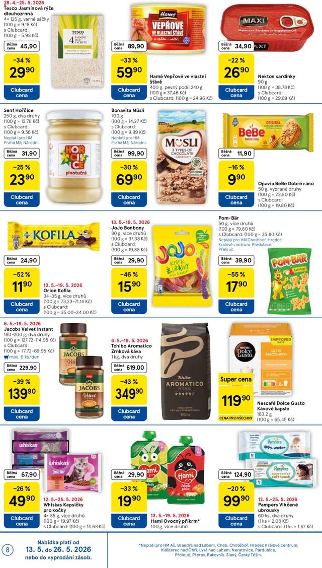 Nový Tesco leták od 13.05.
