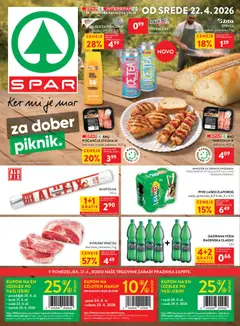 Predogled kataloga iz trgovine Spar veljaven od 22.04.2026