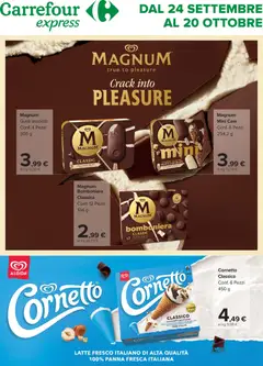Anteprima dell'opuscolo Carrefour volantino Express Speciale Unilever dal negozio Carrefour valido da 24/09/2026