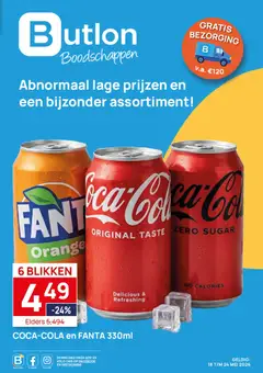 Voorbeeld van Butlon folder van winkel Butlon geldig vanaf 18-05-2026