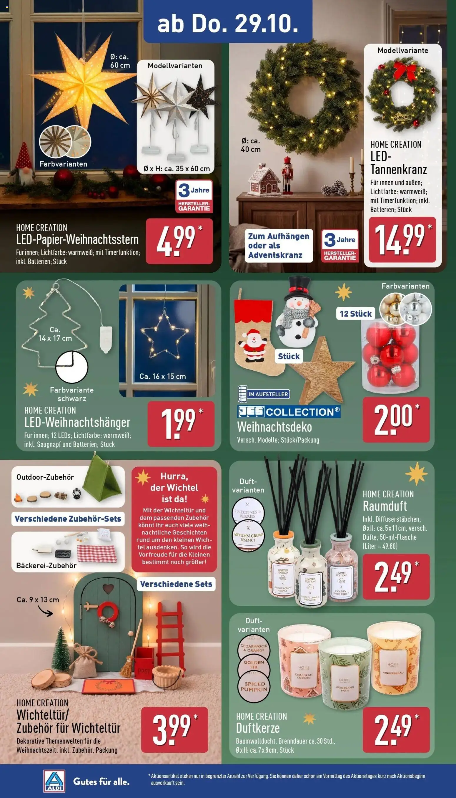 Vorschau von dem Prospekt des Geschäftes Aldi, gültig ab dem 26.10.2026