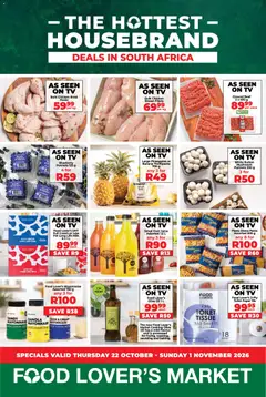 Preview of Food Lover's Market flyer valid from 22/10/2026