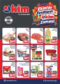 Kim Market Kim Market Katalog 19.10.2026 - Broşürünün önizlemesi