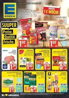 Vorschau von dem Prospekt des Geschäftes Edeka, gültig ab dem 21.09.2026