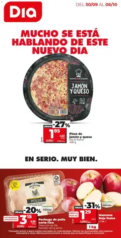 Vista previa del folleto de la tienda Dia válido desde el 30/09/2026 