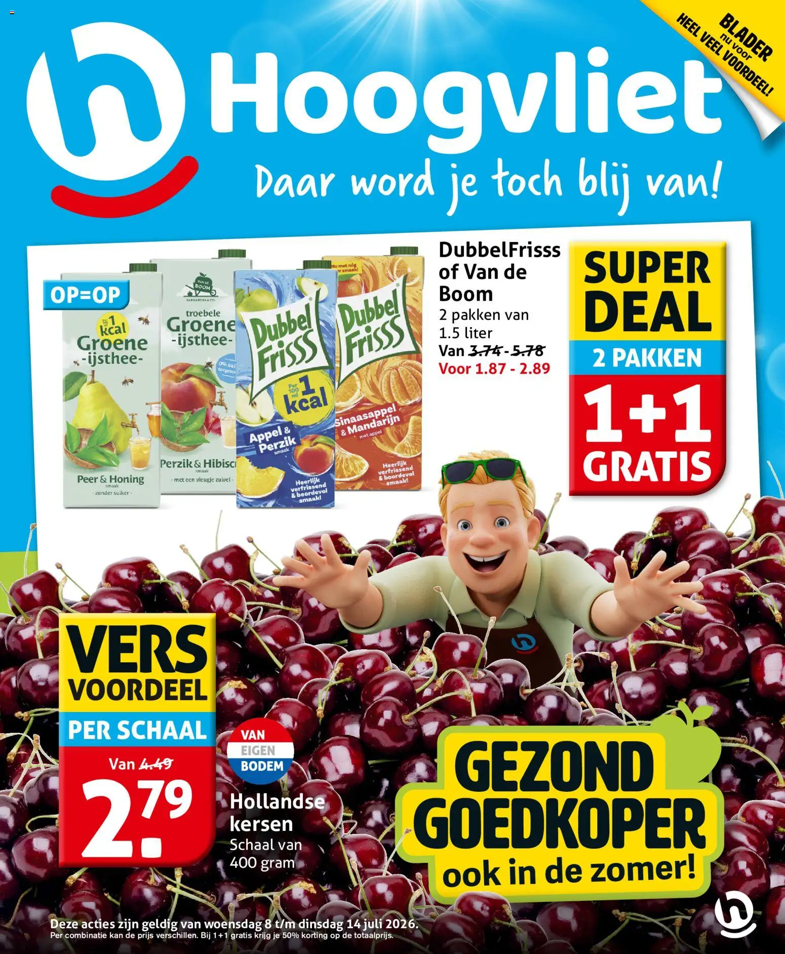 Voorbeeld van Zeeman folder van winkel Zeeman geldig vanaf 11-07-2026 - Appel, Peer, Honing, Mandarijn, Kan, Schaal, IJsthee, Groene ijsthee