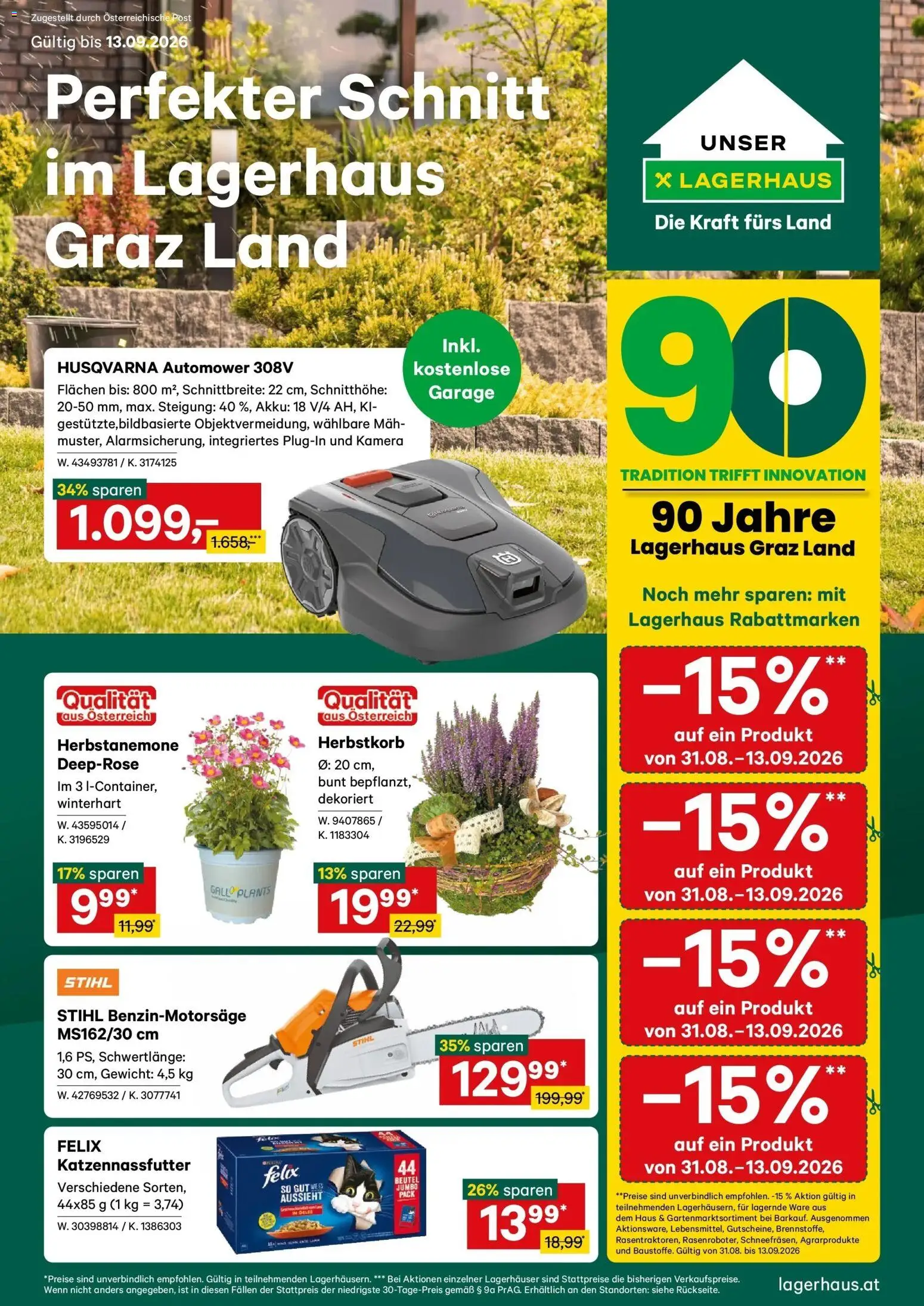 Vorschau der Angebote: Lagerhaus Lagerhaus Wochen Angebote gültig ab 31.08.2026