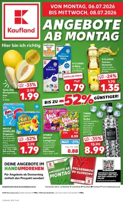 Vorschau von dem Prospekt des Geschäftes Kaufland, gültig ab dem 05.07.2026